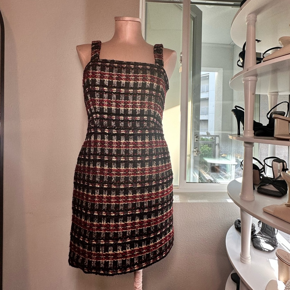 House of Harlow tweed dress